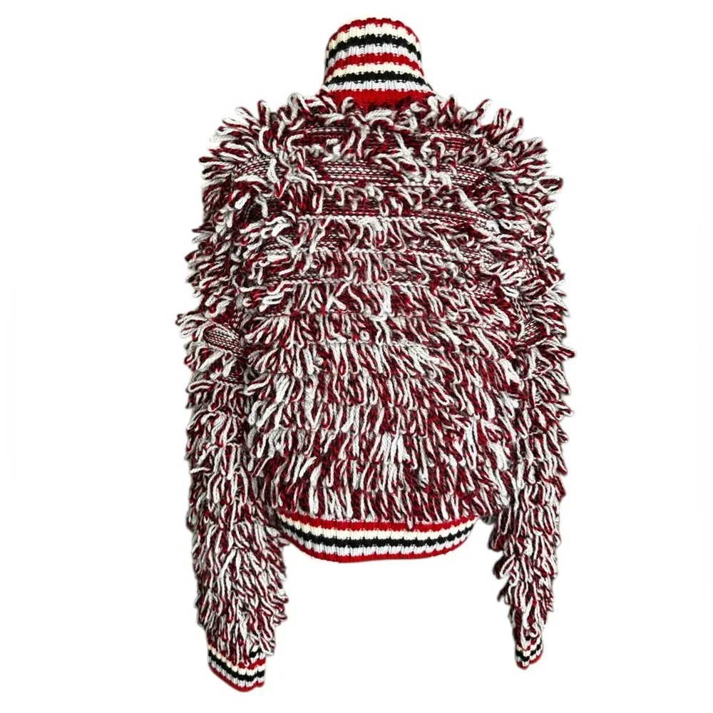 Perfect Moment x H&M BOUCLÉ-Knit Wool Cardigan Large